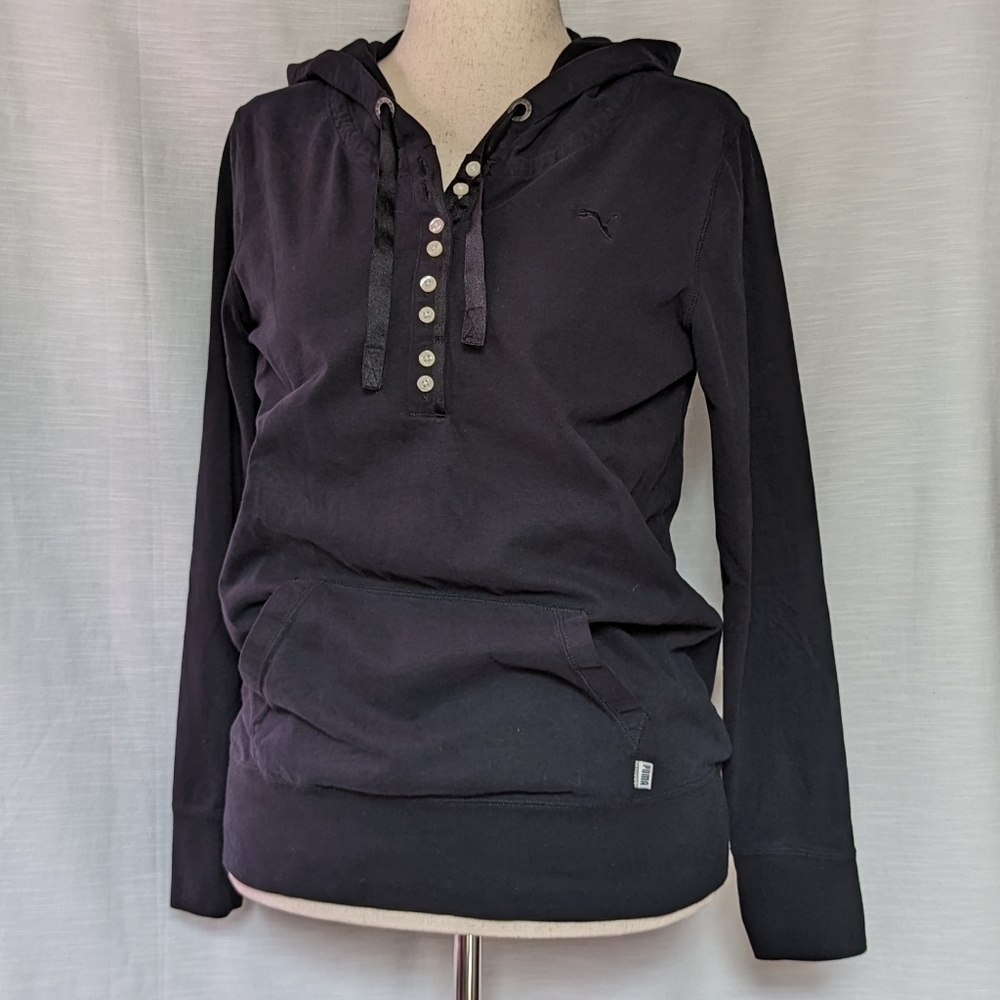 Puma Button Up Hoodie‎ Sweater